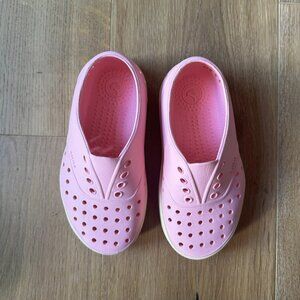 Native Shoes Miles C12 Bubblegum Pink | Veggie EVA Slip‑Ons | Eco Kids Style